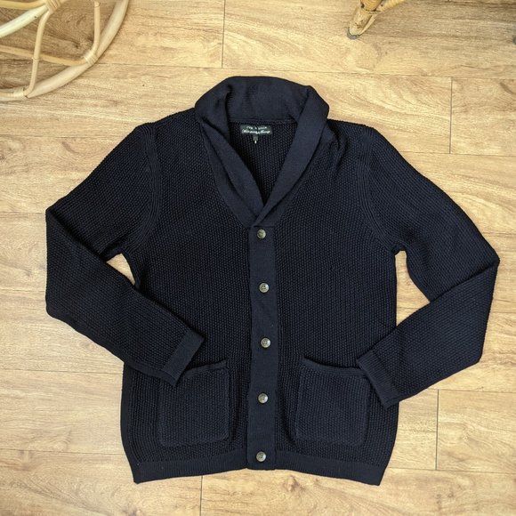 rag & bone Other - RAG & BONE Shawl-Collar Cardigan 100% Wool
